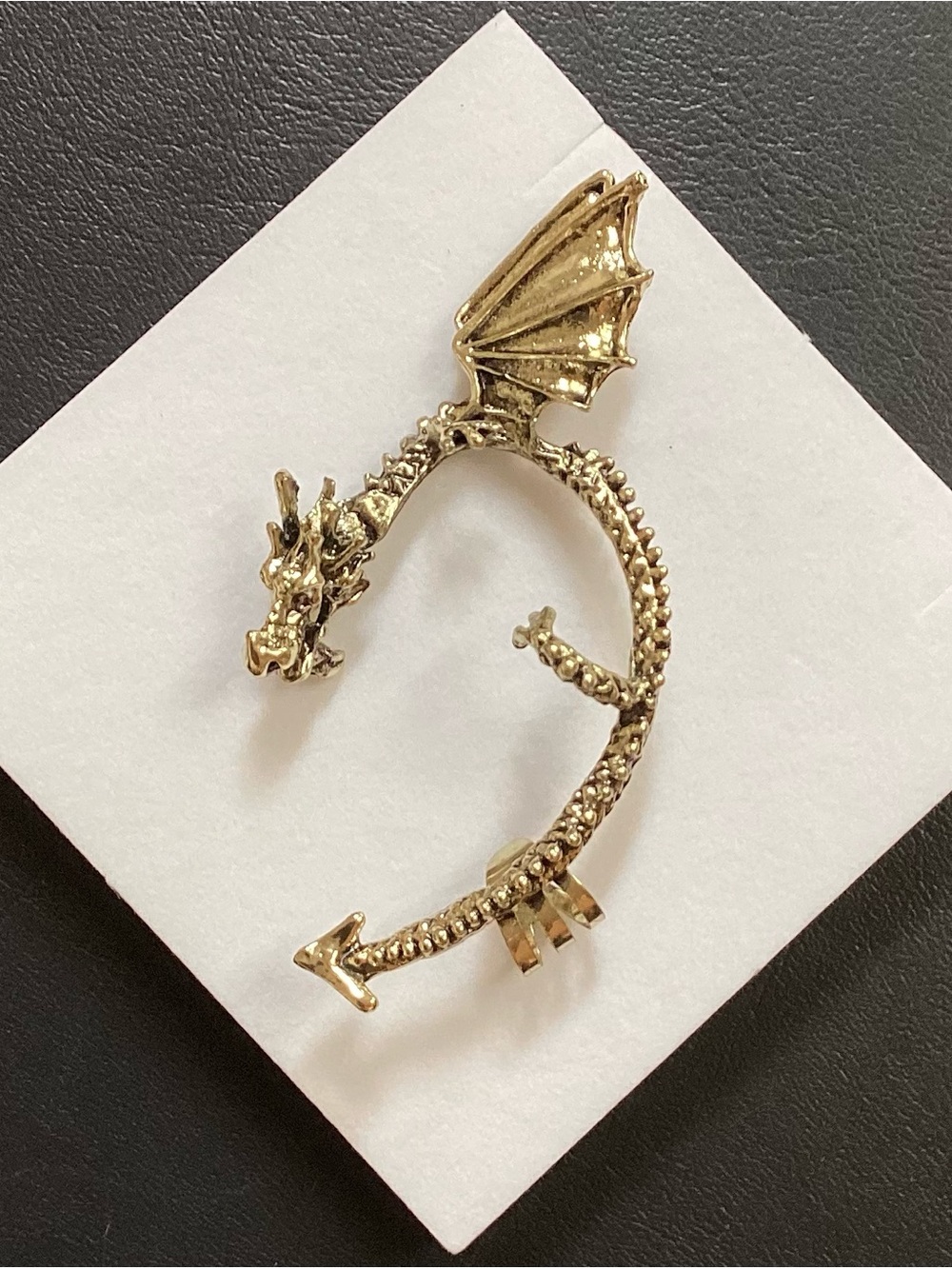 Gold Dragon Festival Cosplay Costume Full Ear Cuff